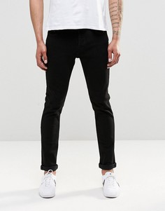 Черные узкие джинсы слим Only & Sons - Черный