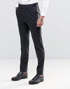 Фланелевые брюки зауженного кроя Hart Hollywood by Nick Hart - Серый