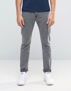 Серые облегающие джинсы из эластичного денима Only & Sons - Серый