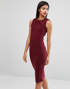 Облегающее трикотажное платье миди Ted Baker Tarala - Красный