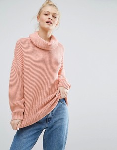 Водолазка Monki - Розовый