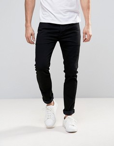 Черные выбеленные джинсы скинни Levis 501 - Черный