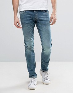 Выбеленные узкие джинсы Jack & Jones Intelligence - Синий