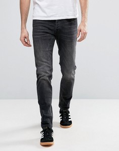 Черные узкие джинсы Jack & Jones Intelligence - Черный
