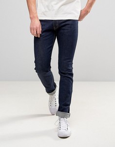 Темные джинсы слим Levis 505C Orange Tab - Темно-синий