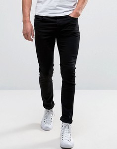 Стретчевые джинсы скинни Selected Homme - Черный