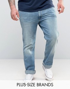 Прямые джинсы классического кроя Wrangler PLUS Greensboro - Синий