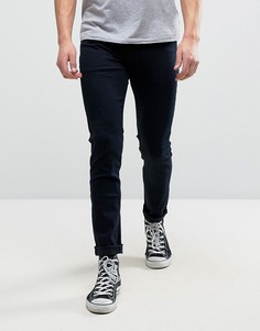 Супероблегающие джинсы Rollas Stinger - Темно-синий