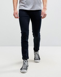 Супероблегающие джинсы Rollas Stinger - Темно-синий