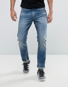Выбеленные синие джинсы стандартного кроя Produkt - Синий