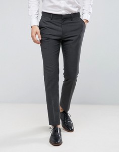 Зауженные брюки в строгом стиле Burton Menswear - Серый
