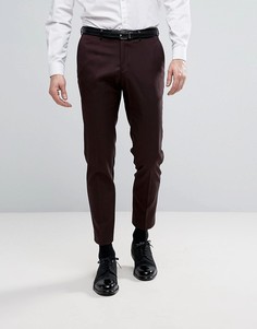Строгие брюки скинни Burton Menswear - Красный