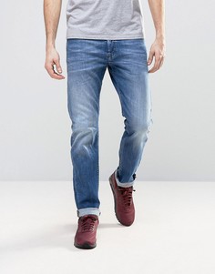 Узкие светлые джинсы Diesel 0859R - Синий