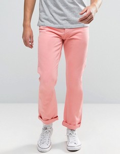 Розовые прямые джинсы в стиле 90-х Tommy Jeans M17 - Розовый