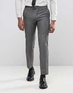 Облегающие брюки с добавлением шерсти Harry Brown - Серый