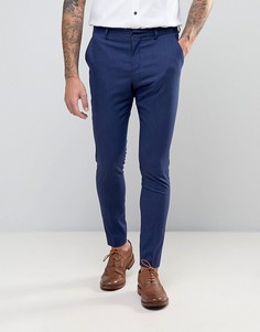 Супероблегающие брюки Selected Homme - Темно-синий
