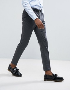 Стретчевые суперзауженные брюки Selected Homme - Серый