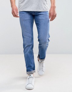 Темные джинсы слим Wrangler - Синий