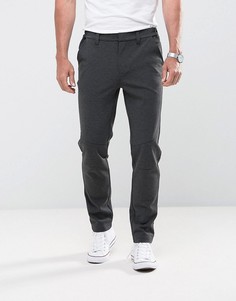 Тканые брюки с манжетами Bellfield - Серый