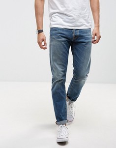 Светлые прямые джинсы Nudie Jeans Co - Синий