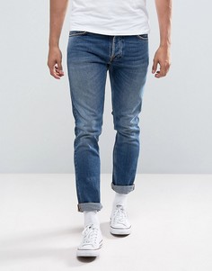 Джинсы скинни Nudie Jeans Co Tilted Tor Jean Shackled and Blue - Синий