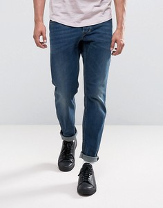Суженные книзу джинсы Diesel Larkee-Beex 084BU - Синий