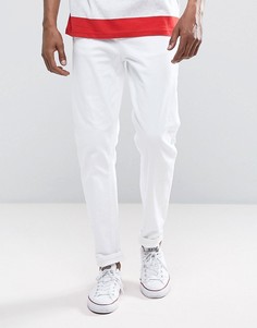 Белые зауженные джинсы ASOS - Белый