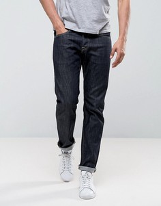 Темные зауженные джинсы Edwin ED-55 Regular - Синий