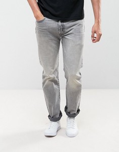Выбеленные прямые джинсы Levis 501 Original - Серый