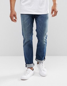Темные узкие эластичные джинсы Levis 511 - Темно-синий