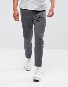 Укороченные узкие брюки Noak - Серый
