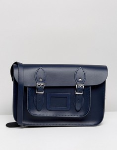 Классический портфель Leather Satchel Company 12.5 - Темно-синий