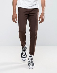 Узкие чиносы Dickies 872 - Коричневый