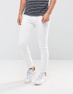 Белые зауженные джинсы New Look - Белый