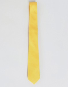 Узкий желтый галстук ASOS - Желтый