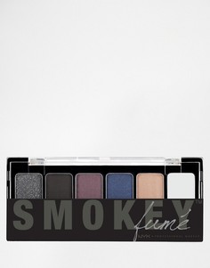 Палитра теней для век The Smokey Fume от NYX Professional Make-Up - Мульти
