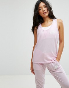 Розовый топ в винтажном стиле Nike Gym - Розовый