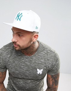 Бейсболка New Era 9Fifty NY Yankees - Белый