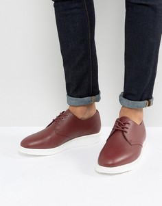 Туфли из мягкой кожи Dr Martens Torriano - Красный