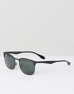 Солнцезащитные очки-клабмастеры Ray-Ban 0RB3538 - Черный