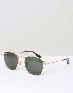 Солнцезащитные очки-авиаторы Ray-Ban 0RB3557 - Золотой