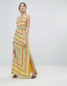 Платье макси с цветочным принтом Uttam Boutique - Мульти