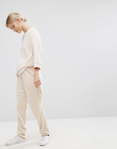 Джоггеры MAX&Co Doppiere Luxury - Кремовый
