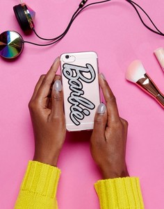 Чехол для Iphone 7 с блестками Missguided Barbie - Мульти