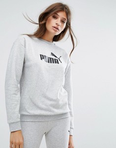 Серый свитшот Puma Essentials - Серый