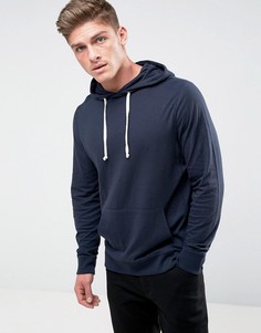 Темно-синий худи Abercrombie & Fitch - Темно-синий