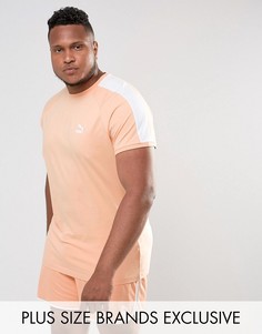Оранжевая облегающая футболка с логотипом Puma PLUS T7 эксклюзивно для ASOS - Оранжевый
