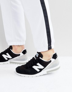 Черные замшевые кроссовки New Balance 996 MRL996JV - Черный