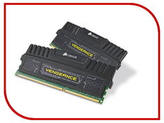 Модуль памяти Corsair Vengeance Black DDR3 DIMM 1600MHz PC3-12800 CL10 - 8Gb CMZ8GX3M1A1600C10