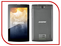 Планшет Digma Plane 7004 3G Graphite (SC7731 1.5GHz/1024Mb/8Gb/3G/Wi-Fi/Bluetooth/Cam/7.0/1024x600/Android) 357985